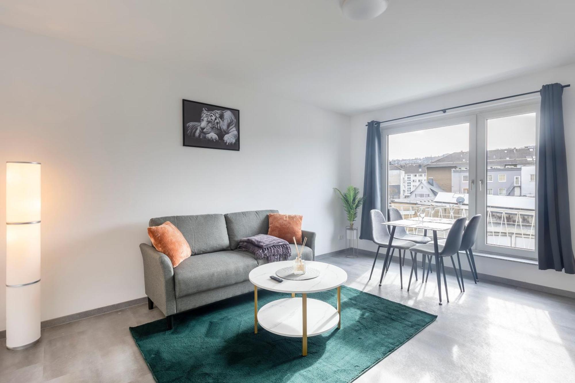 44 Apartments - Modern, Gemuetlich, Wlan, Balkon, Stellplatz Wuppertal Luaran gambar