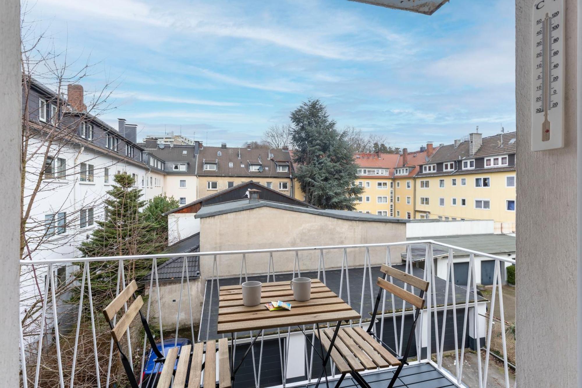 44 Apartments - Modern, Gemuetlich, Wlan, Balkon, Stellplatz Wuppertal Luaran gambar