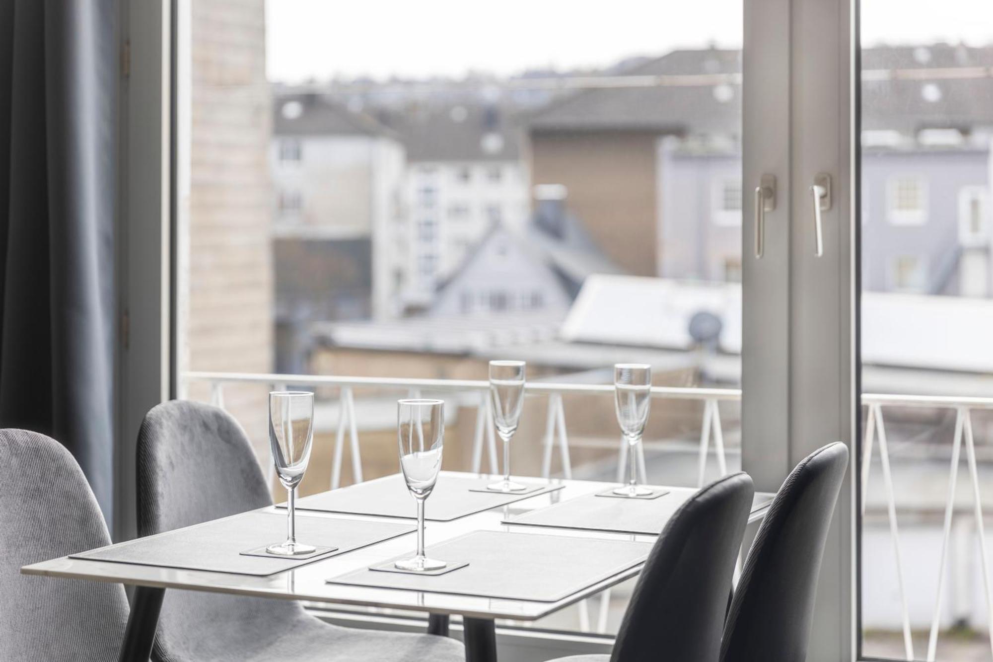 44 Apartments - Modern, Gemuetlich, Wlan, Balkon, Stellplatz Wuppertal Luaran gambar